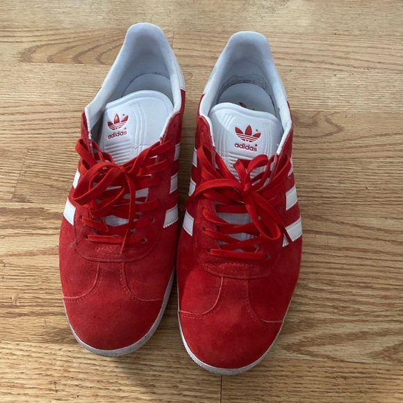 gazelle shoes red